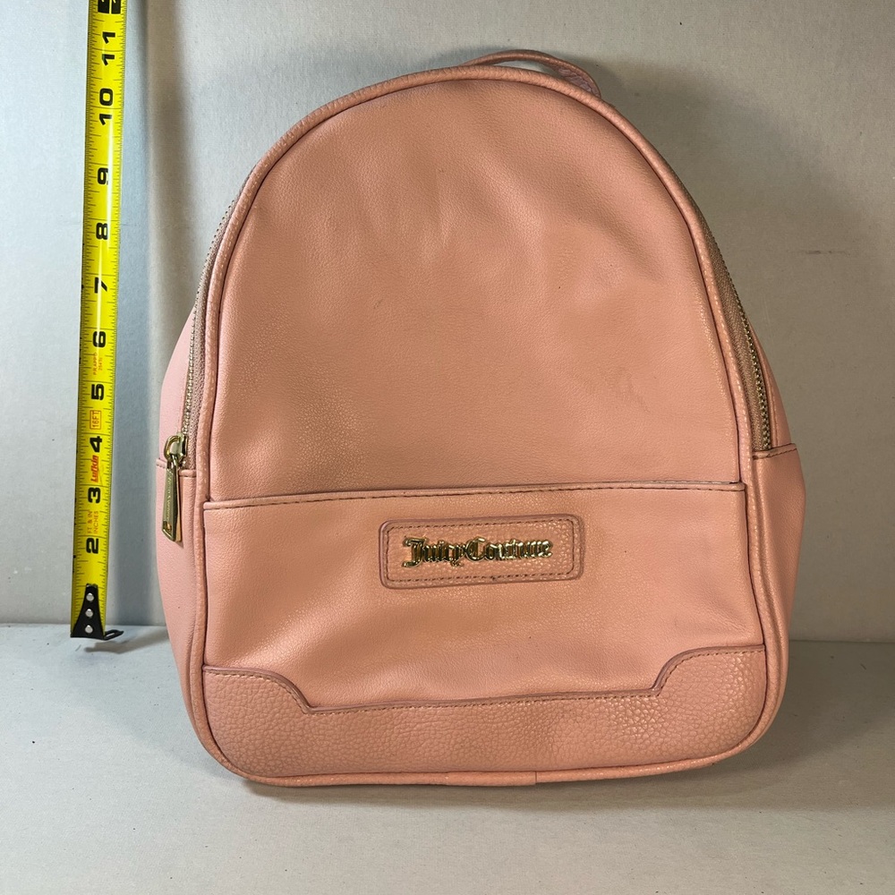 Juicy couture pink mini bookbag